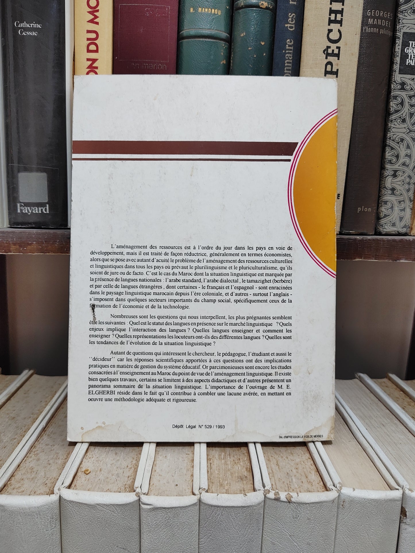 Mostafa - Aménagement linguistique et enseignement du français : enjeux culturels, linguistique et didactiques