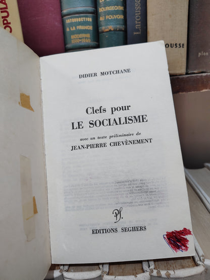 Motchane - Clefs pour le socialisme