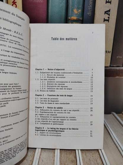 Mothe - L'évaluation par tests dans la classe de français