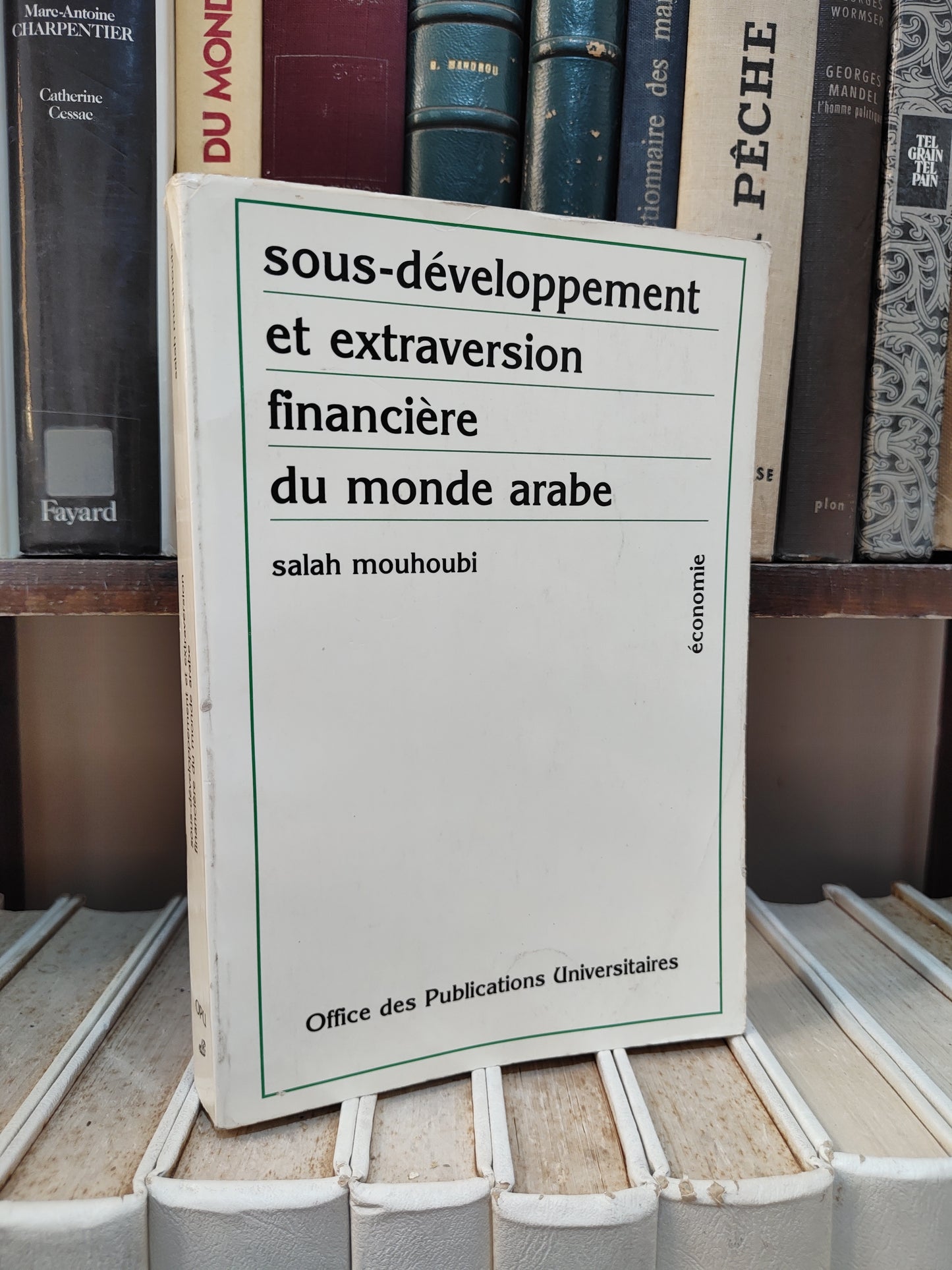 Mouhoubi - Sous-développement et extraversion financière du monde arabe