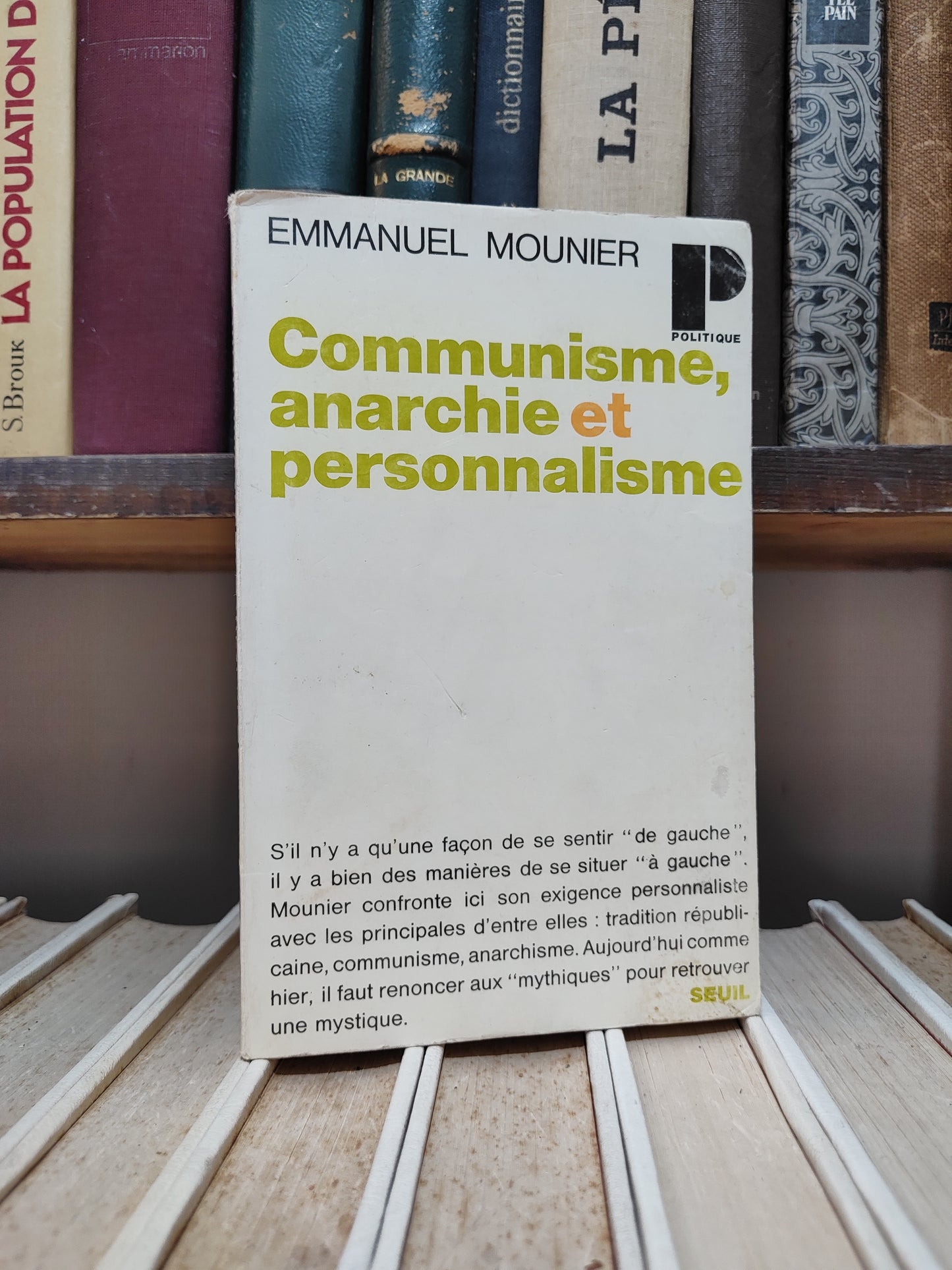 Mounier - Communisme, anarchie et personnalisme
