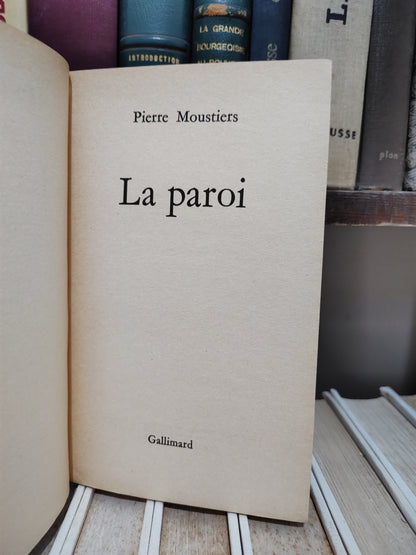 Moustiers - La paroi