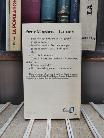 Moustiers - La paroi