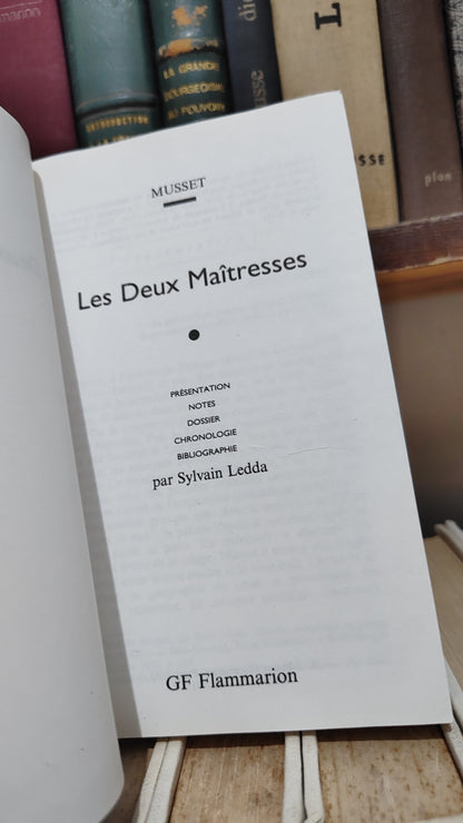 Musset - Les deux Maitresses