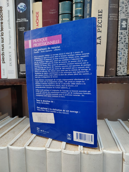 Nicolaides - Cas pratiques du notariat