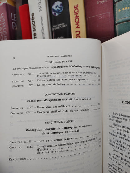 Nivelle - Le marketing à l'européenne : concepts techniques plans structure