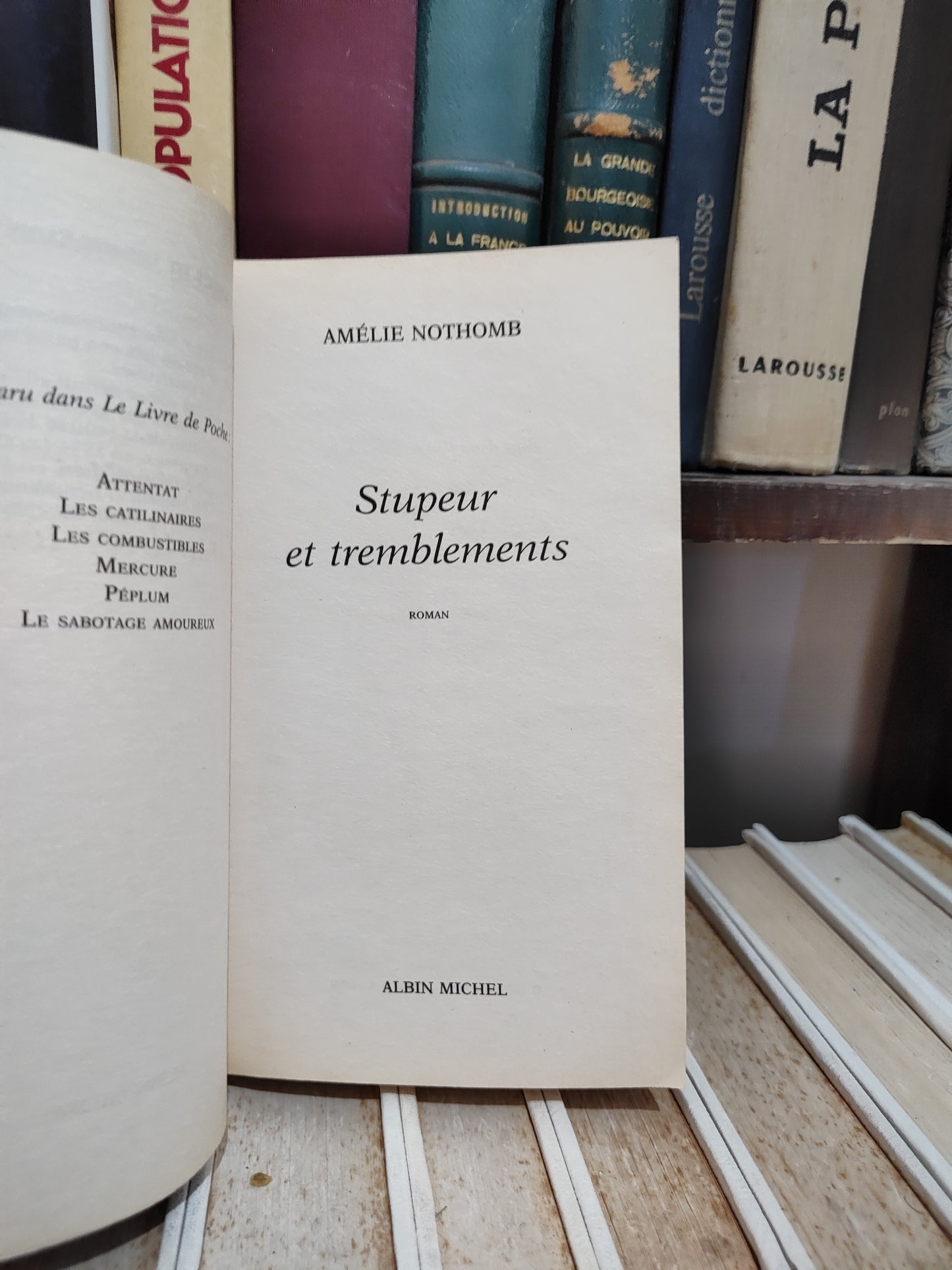 Nothomb - Stupeur et tremblements