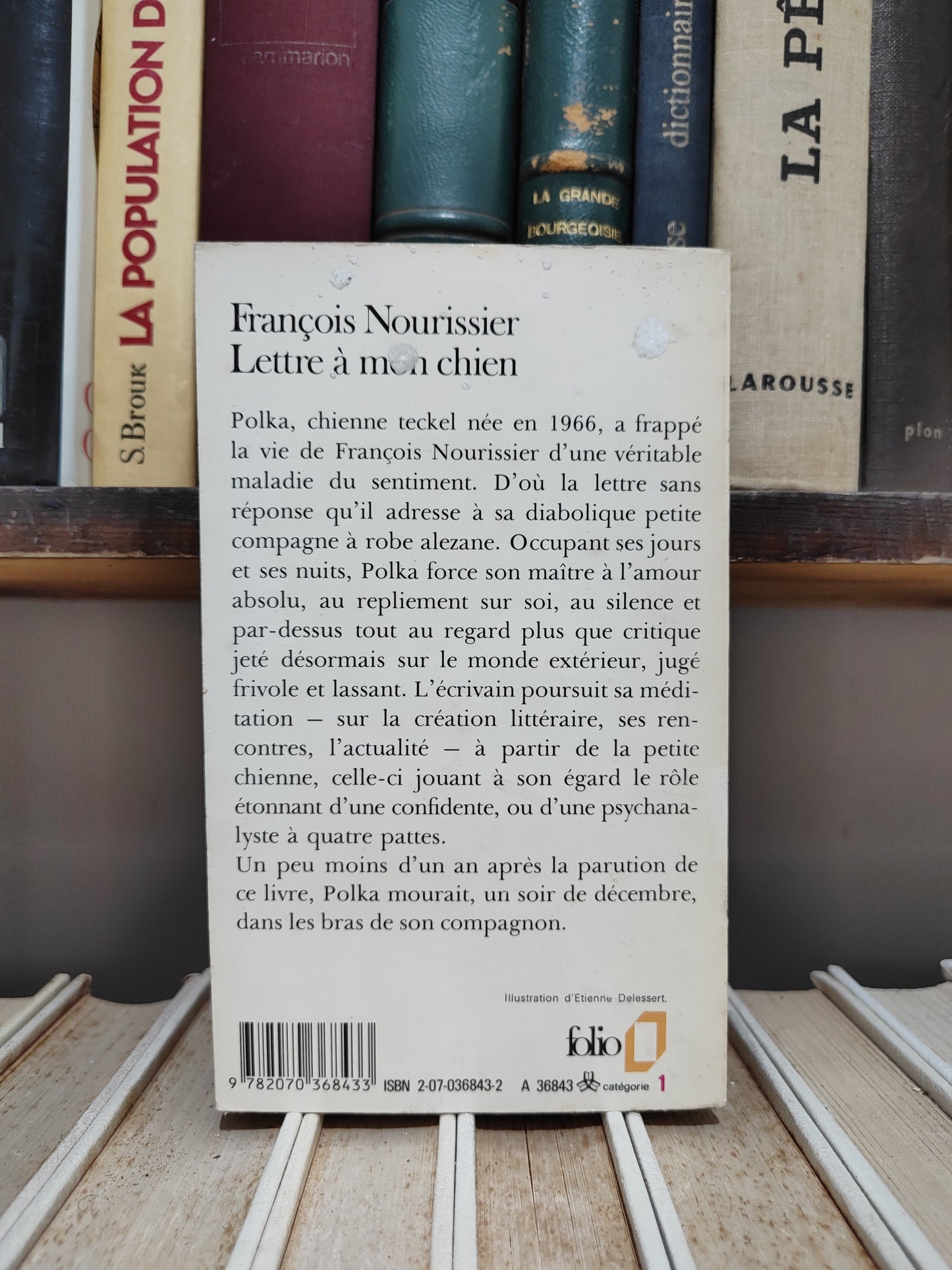 Nourissier - Lettre à mon chien