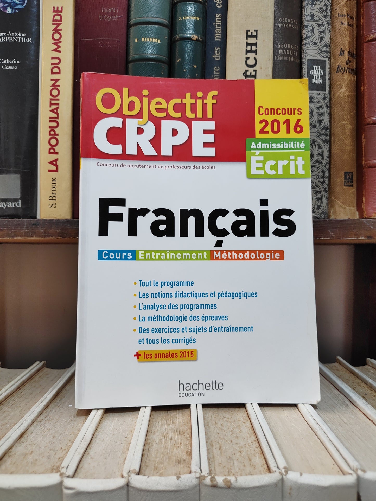Objectif CRPE Français concours de recrutement de professeurs des écoles