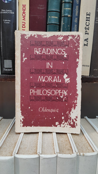 Oldenquist - Reading in moral philosophy