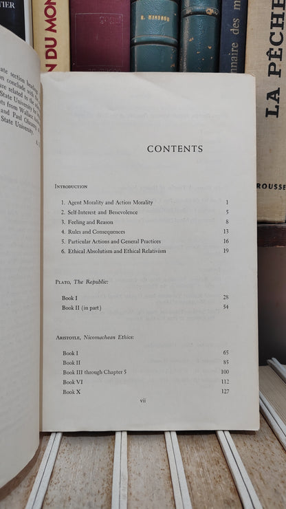 Oldenquist - Reading in moral philosophy