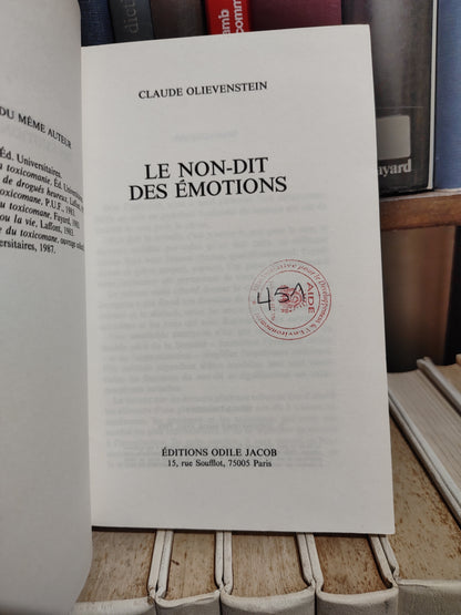 Olieventien - Le non dit des émotions