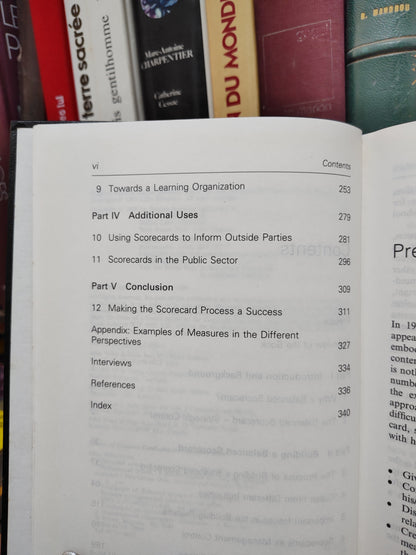 Olve - Performance drivers : A practical guide to using the balanced scorecard
