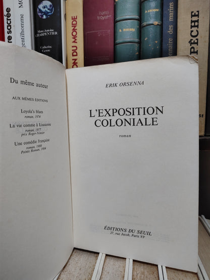 Orsenna - L'Exposition coloniale