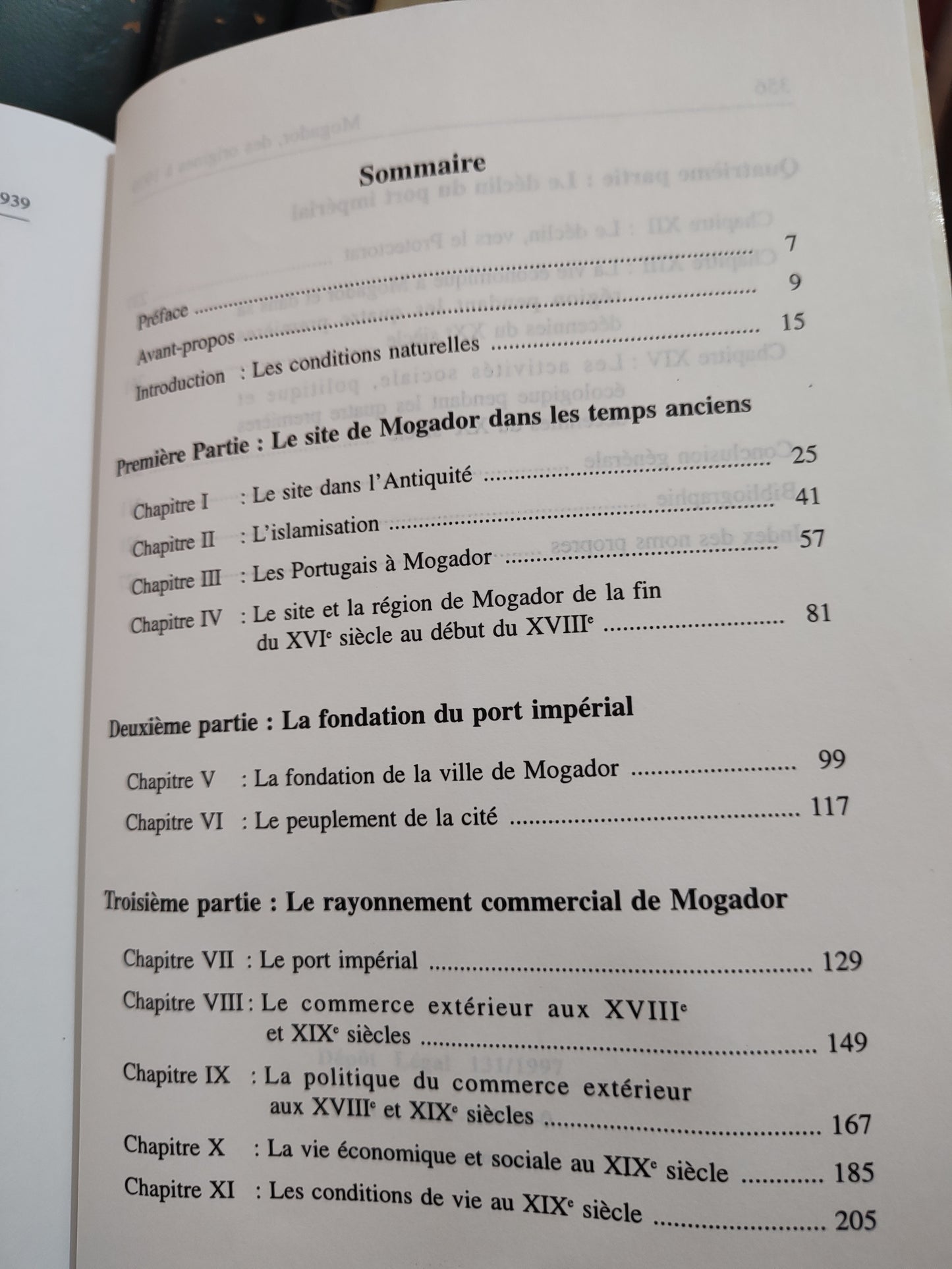 Ottmani - Mogador des origine à 1939