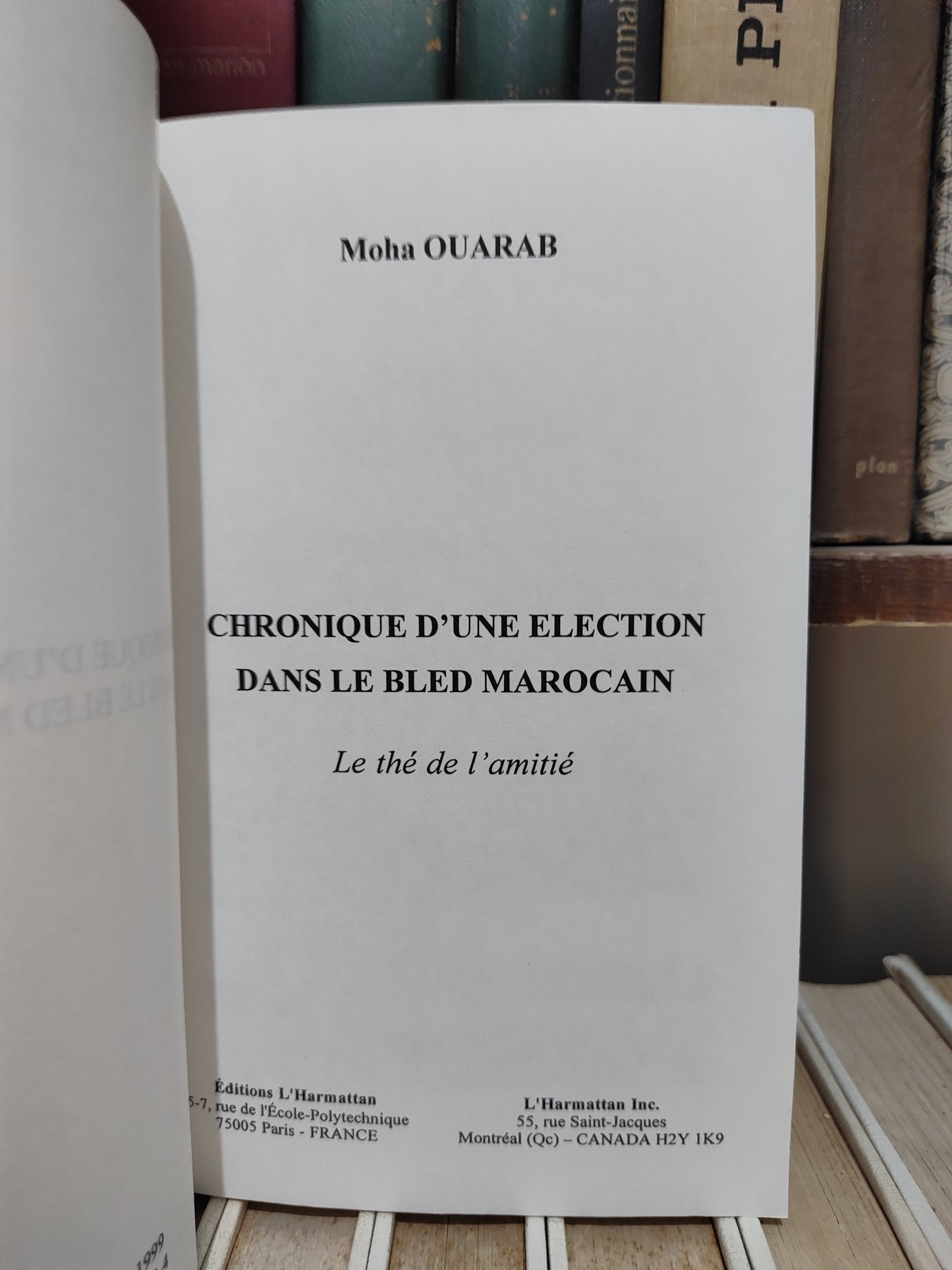 Ouarab - Chronique d'une élection dans le bled marocain