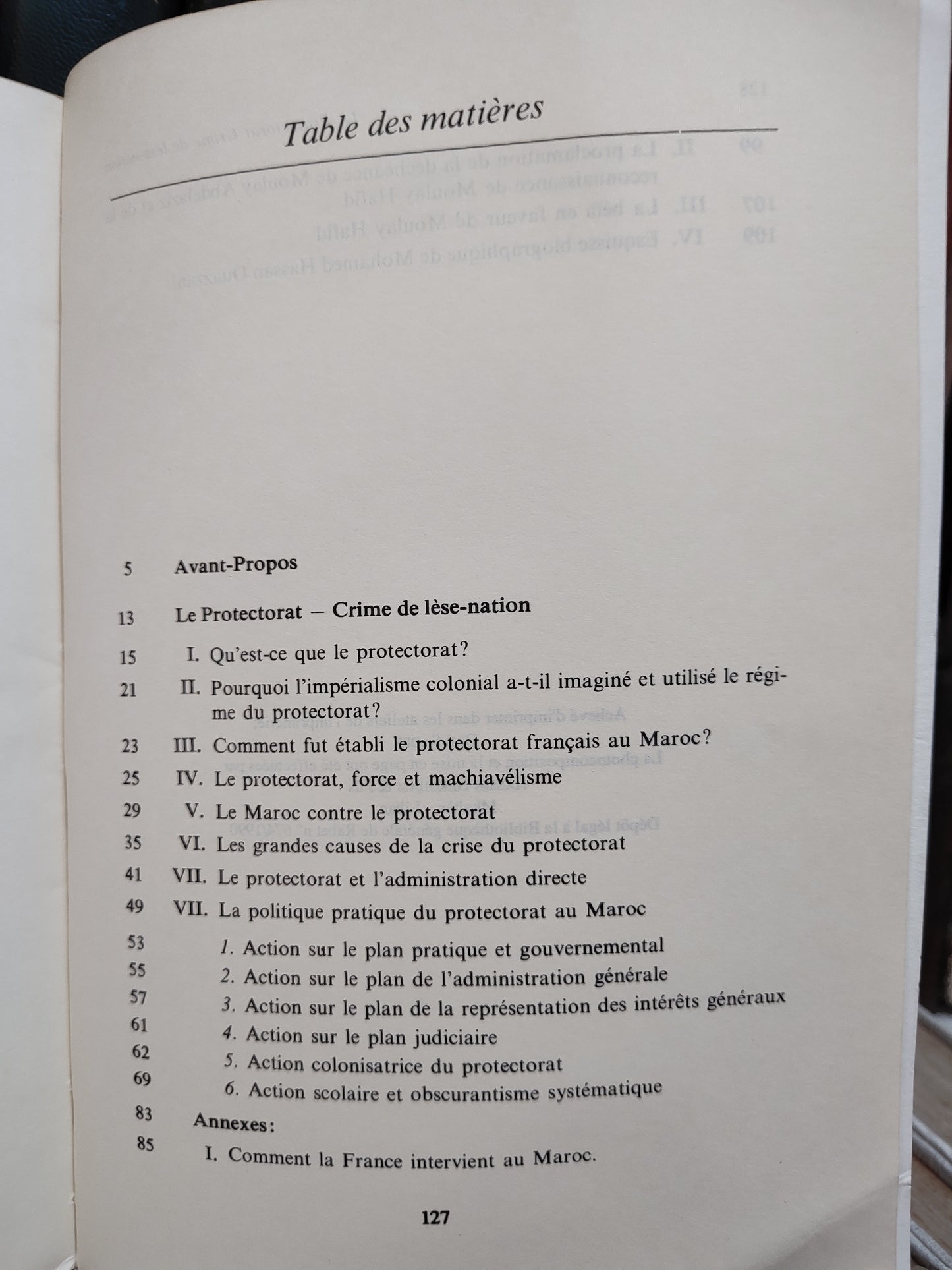 Ouazzani - Le protectorat Crime de lèse nation : Le cas du Maroc