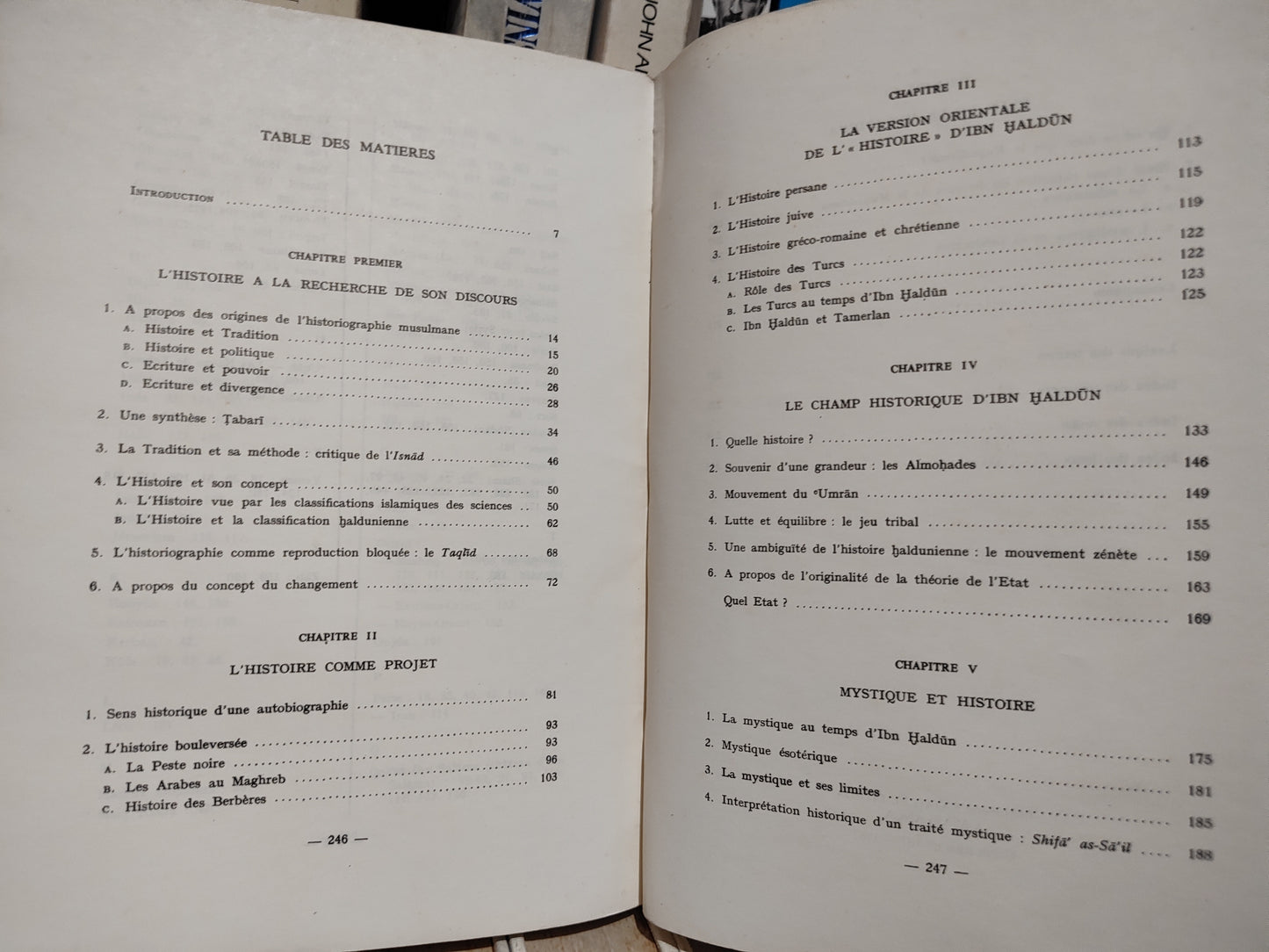 Oumlil - L'histoire et son discours essais sur la méthodologie d'Ibn Khaldoun