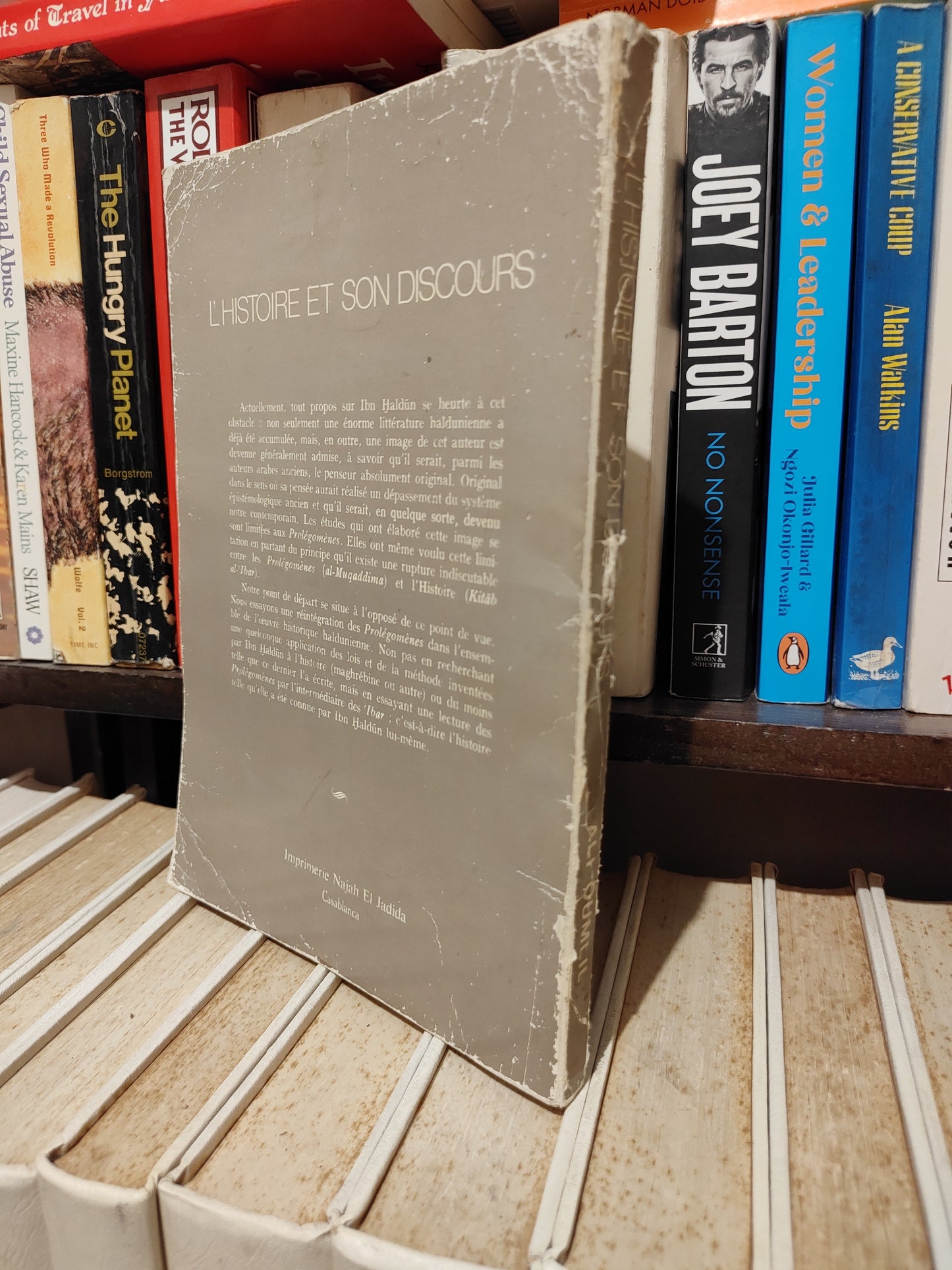 Oumlil - L'histoire et son discours essais sur la méthodologie d'Ibn Khaldoun