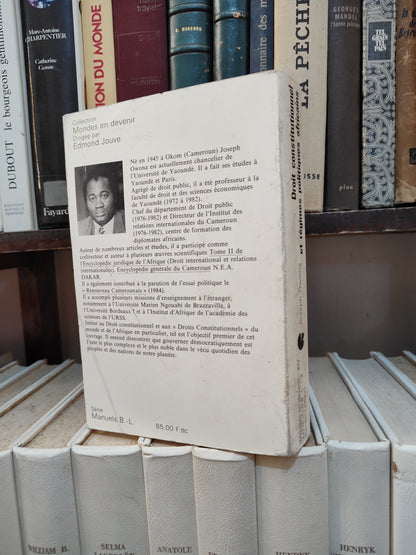 Owona - Droit constitutionnel et régimes politiques africains