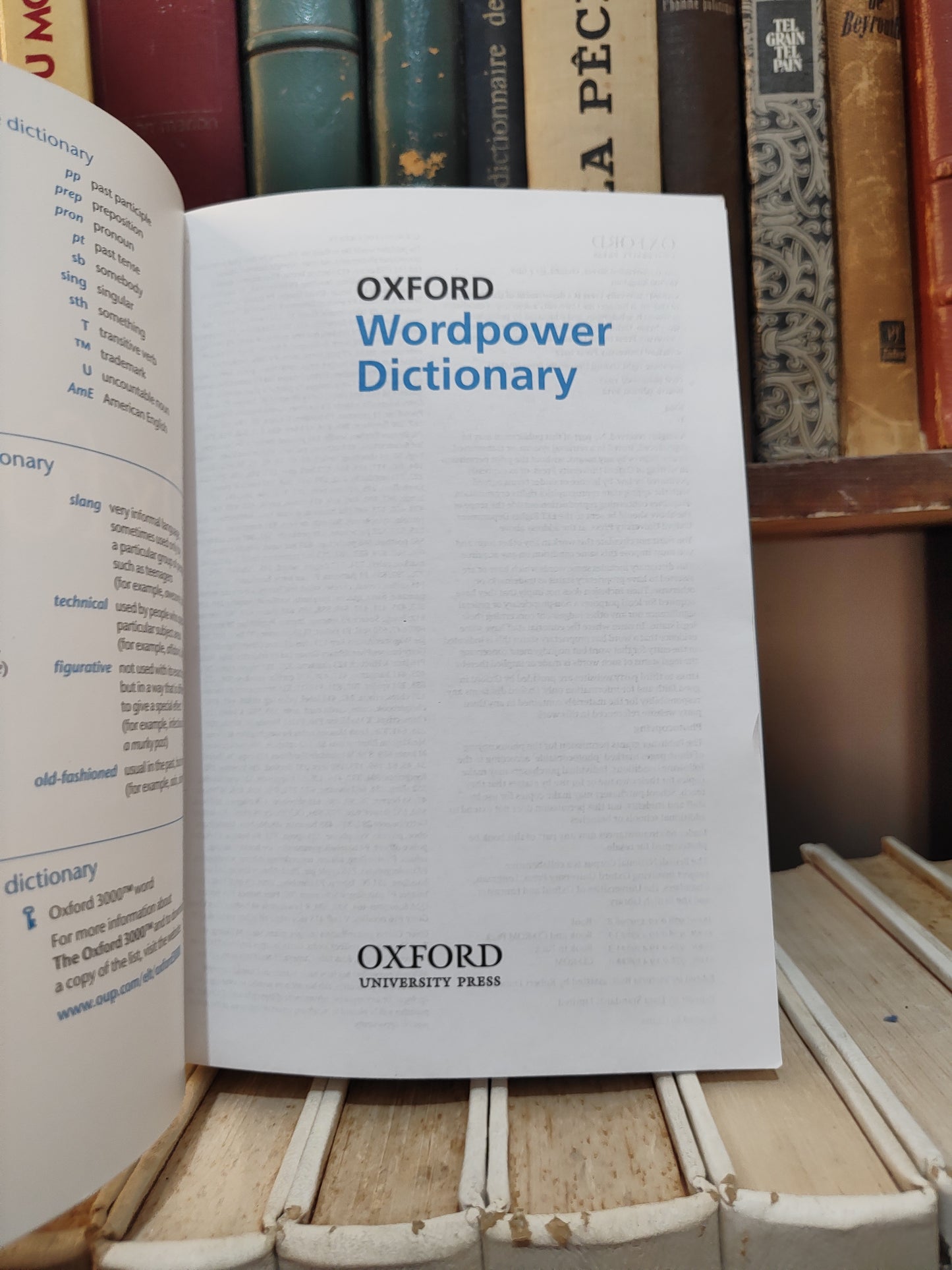 Oxford Wordpower Dictionary