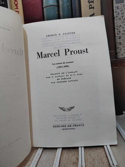 Painter - Marcel Proust 1871-1903 Les années de jeunesse