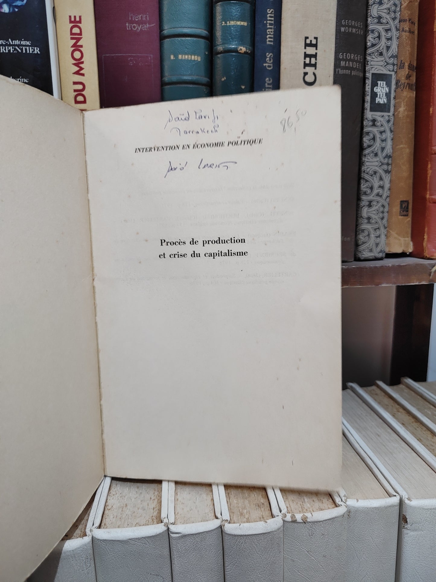 Palloix - Procès de production et crise du capitalisme