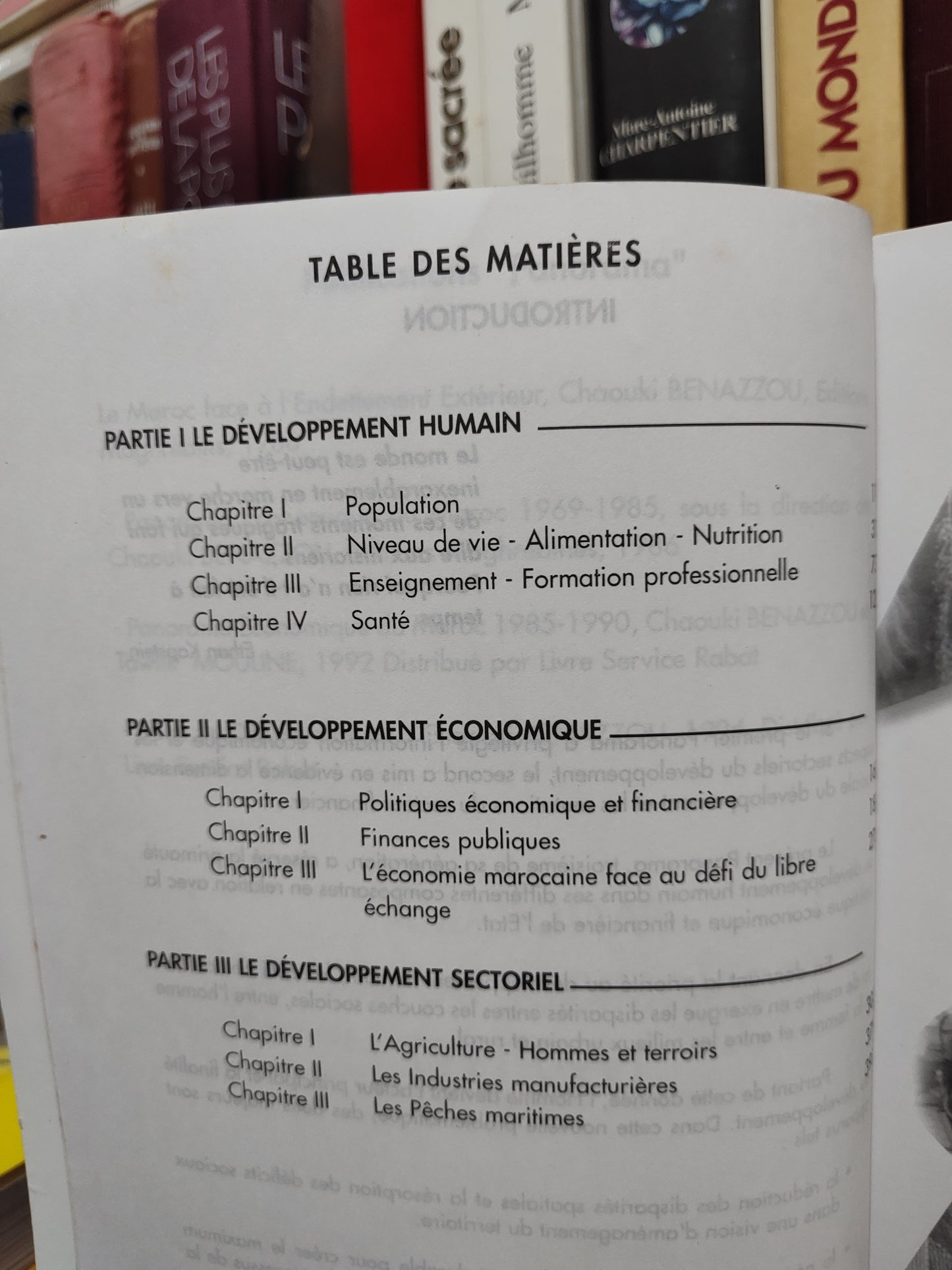 Panorama économique du Maroc 1990-1970