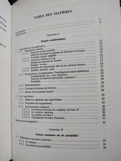 Papin - Cours de calcul informationnel appliqué