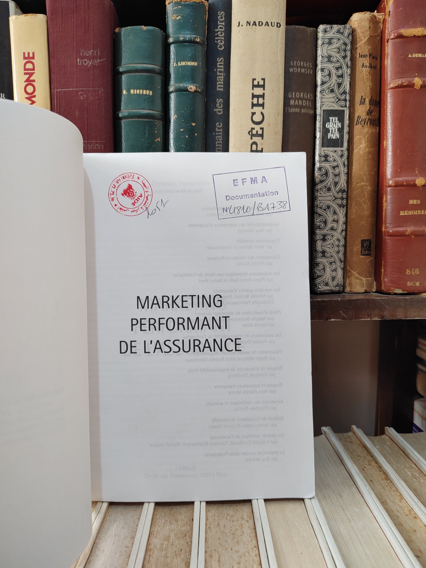 Parmentier - Le marketing performant de l'assurance