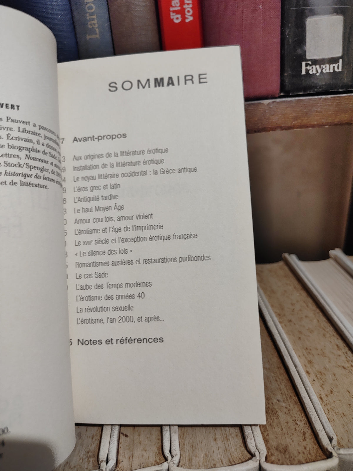 Pauvert - La littérature érotique