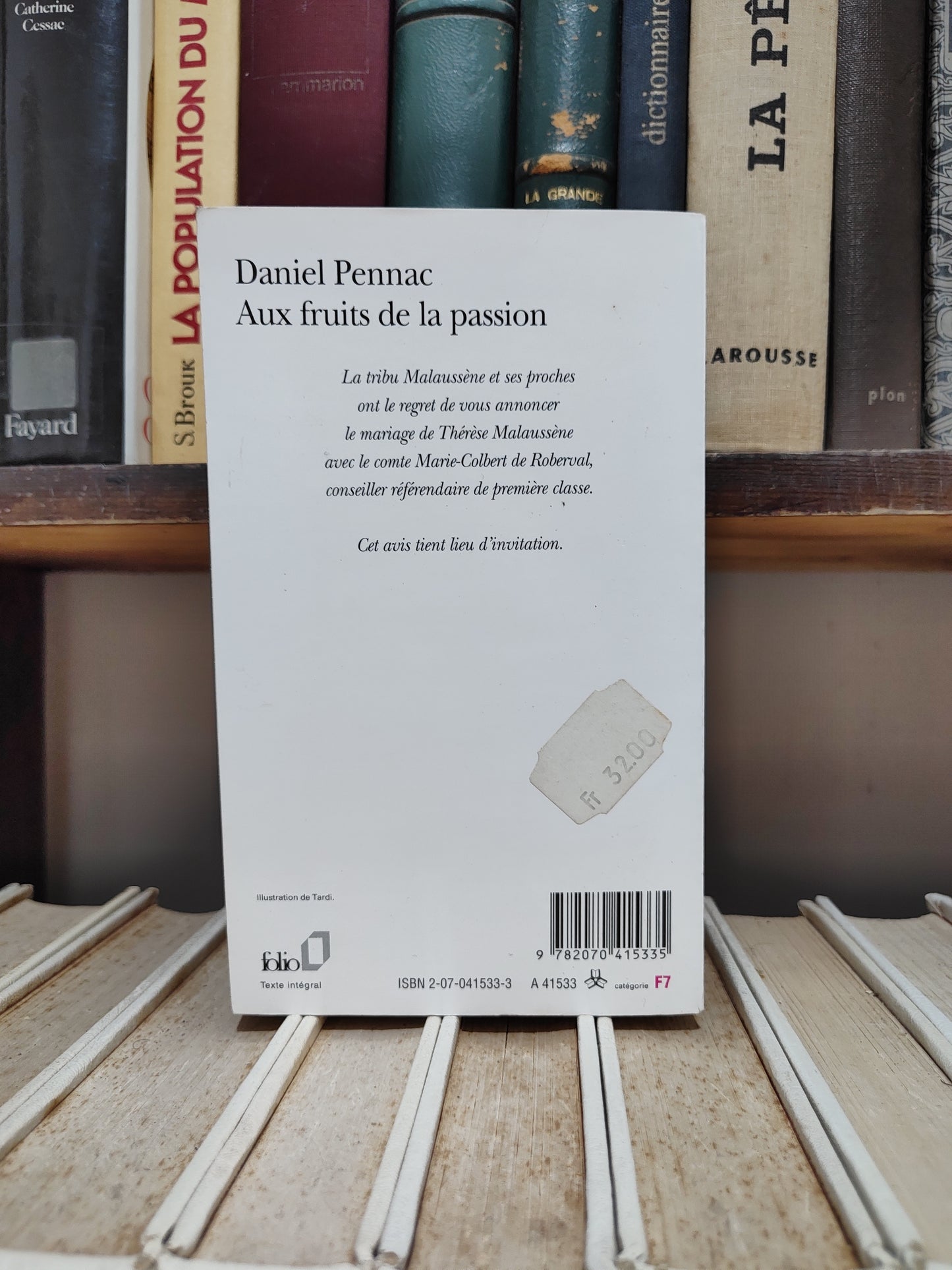 Pennac - Aux fruit de la passion