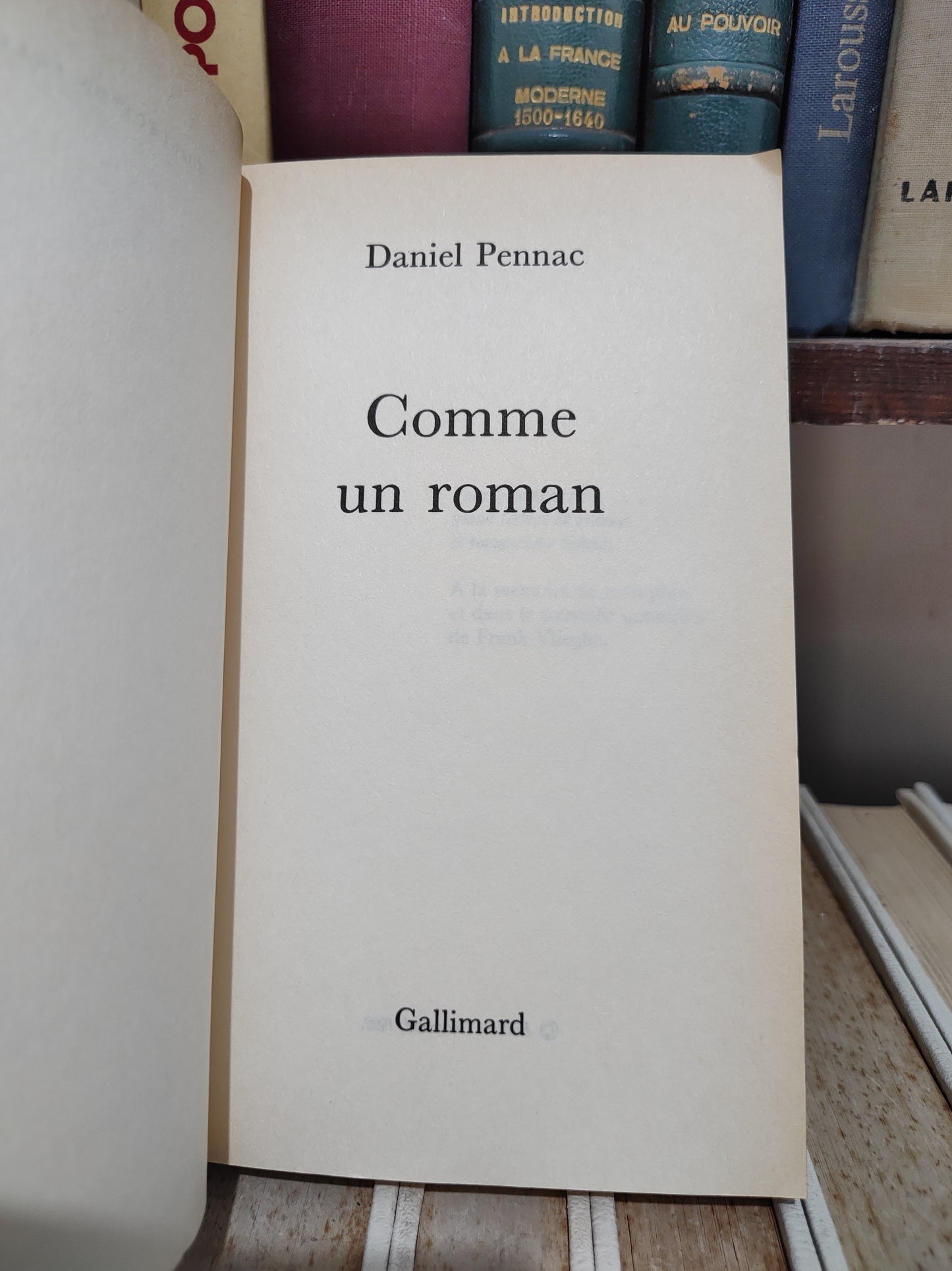 Pennac - Comme un roman