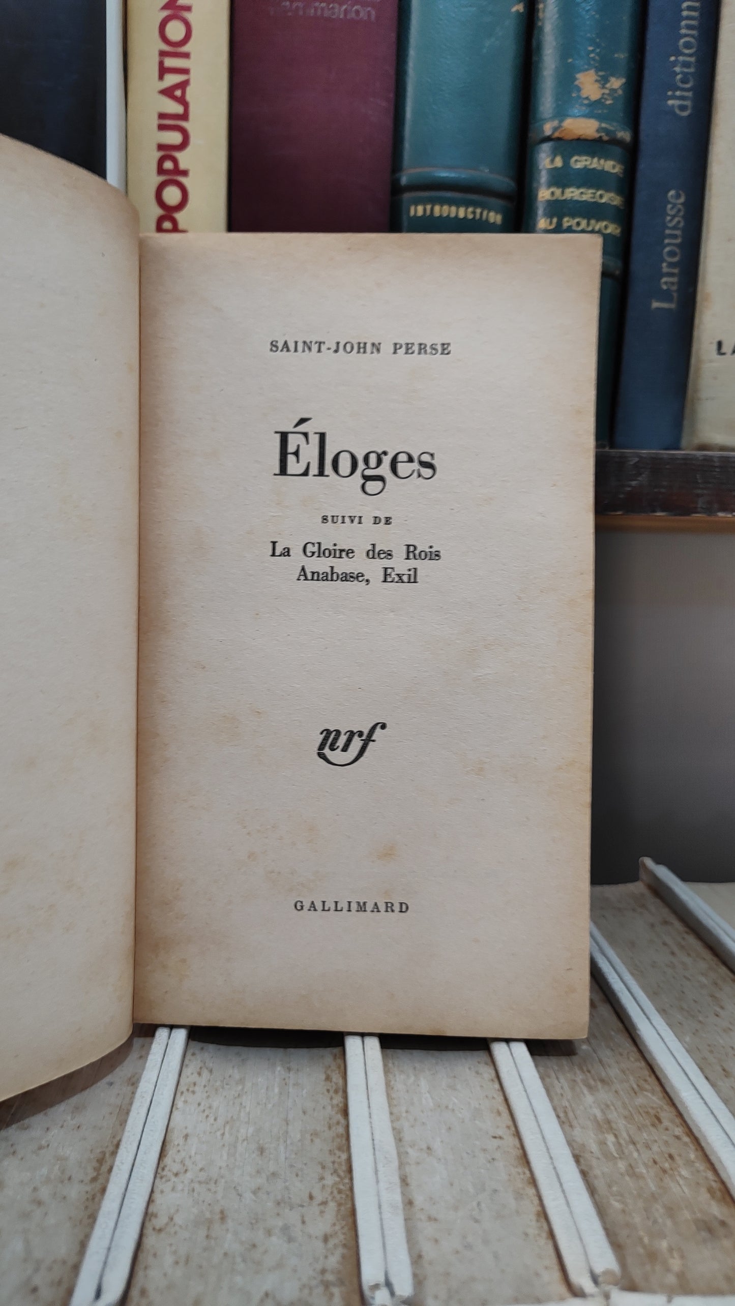 Perse - Éloges