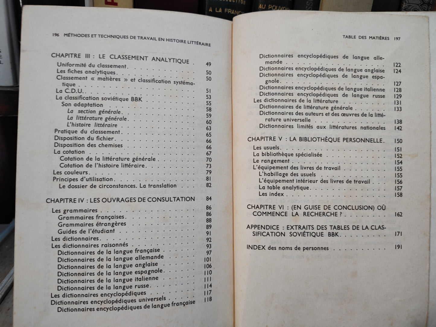 Perus - Méthodes et techniques de travail en histoire littéraire