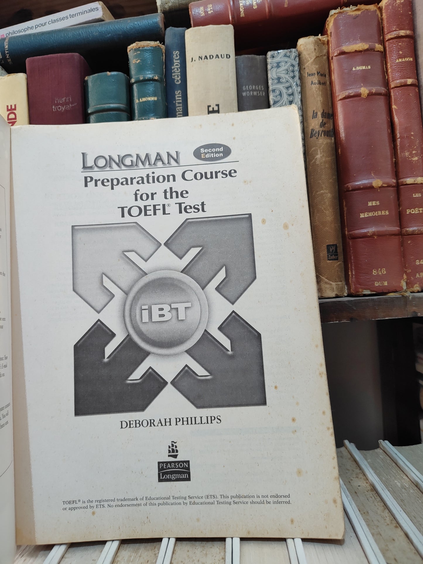 Phillips - Longman Preparation course for toefl test