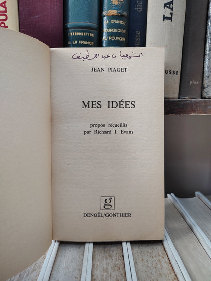 Piaget - Mes idées
