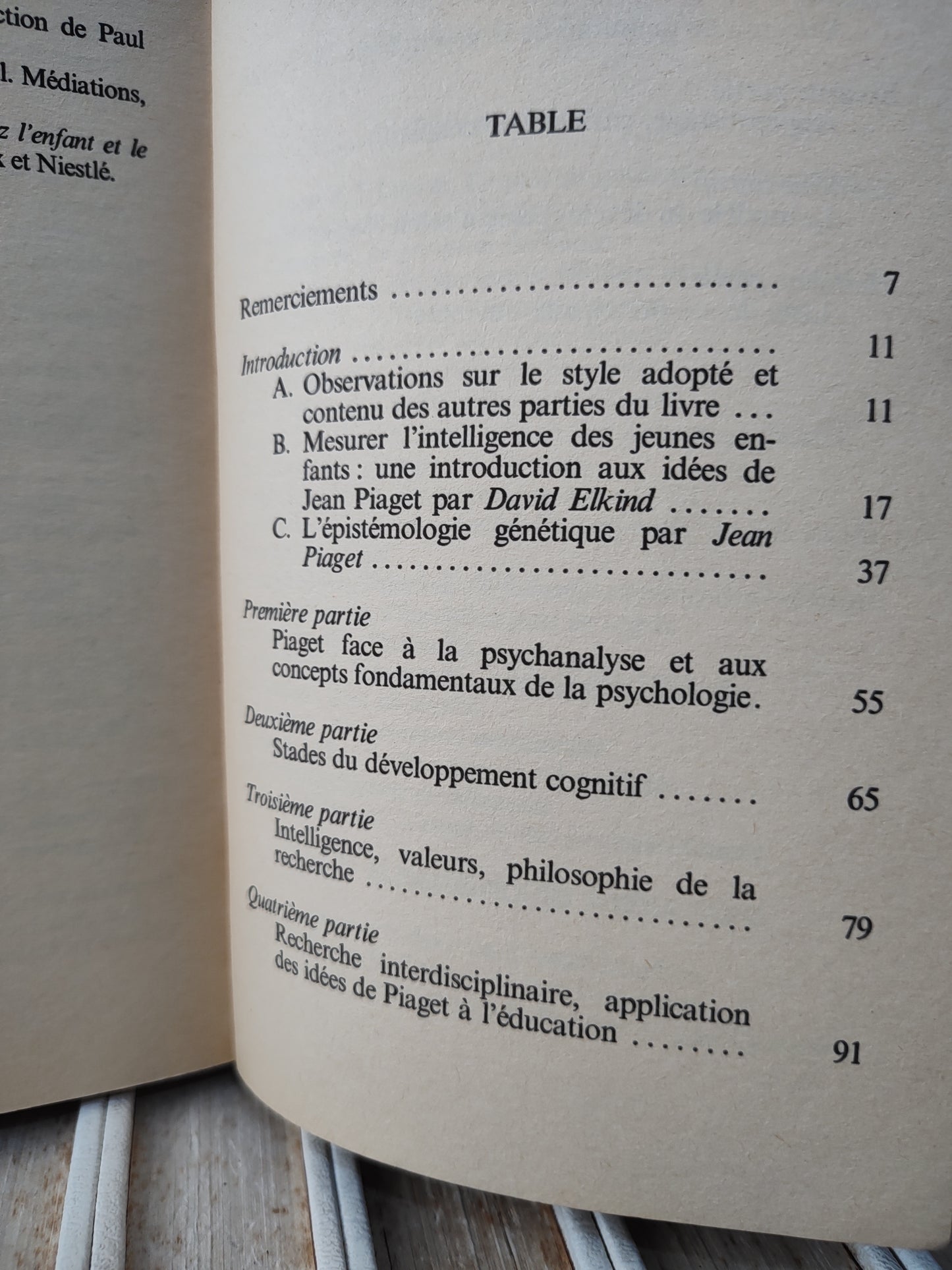 Piaget - Mes idées