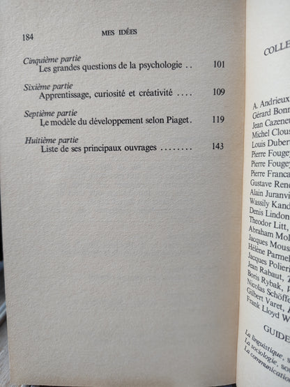 Piaget - Mes idées