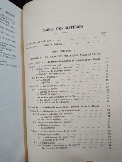 Pisier - Autorité et liberté dans les écrits politiques de Bertrand de Jouvenel
