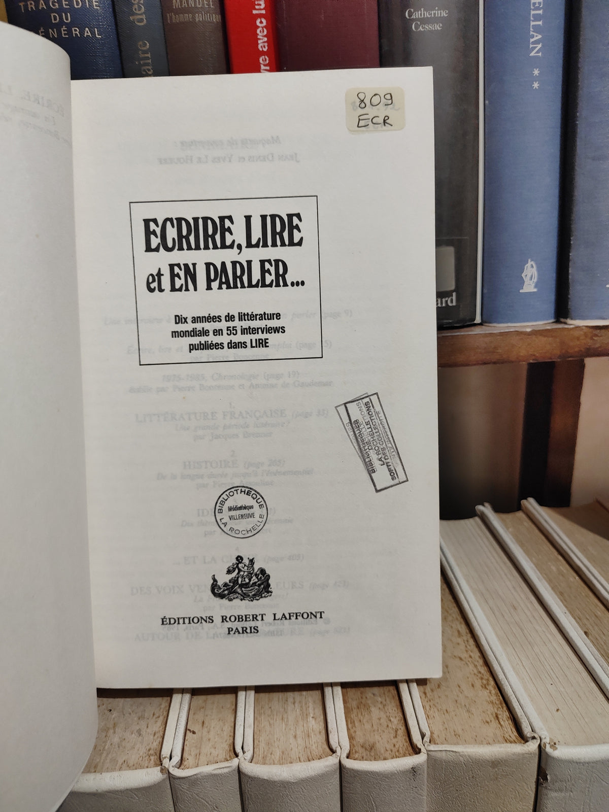 Pivot - Écrire, lire et en parler