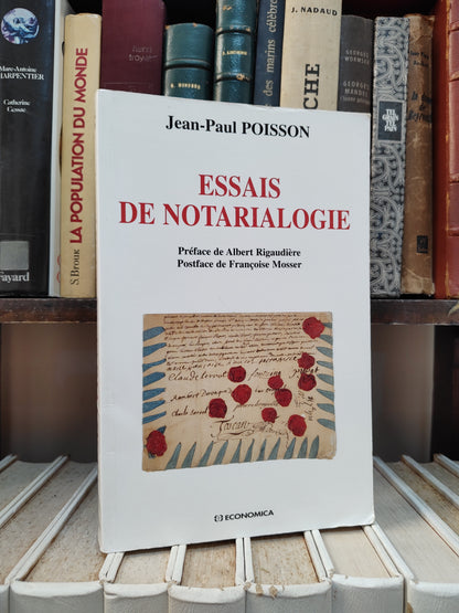 Poisson - Essais de notarialogie