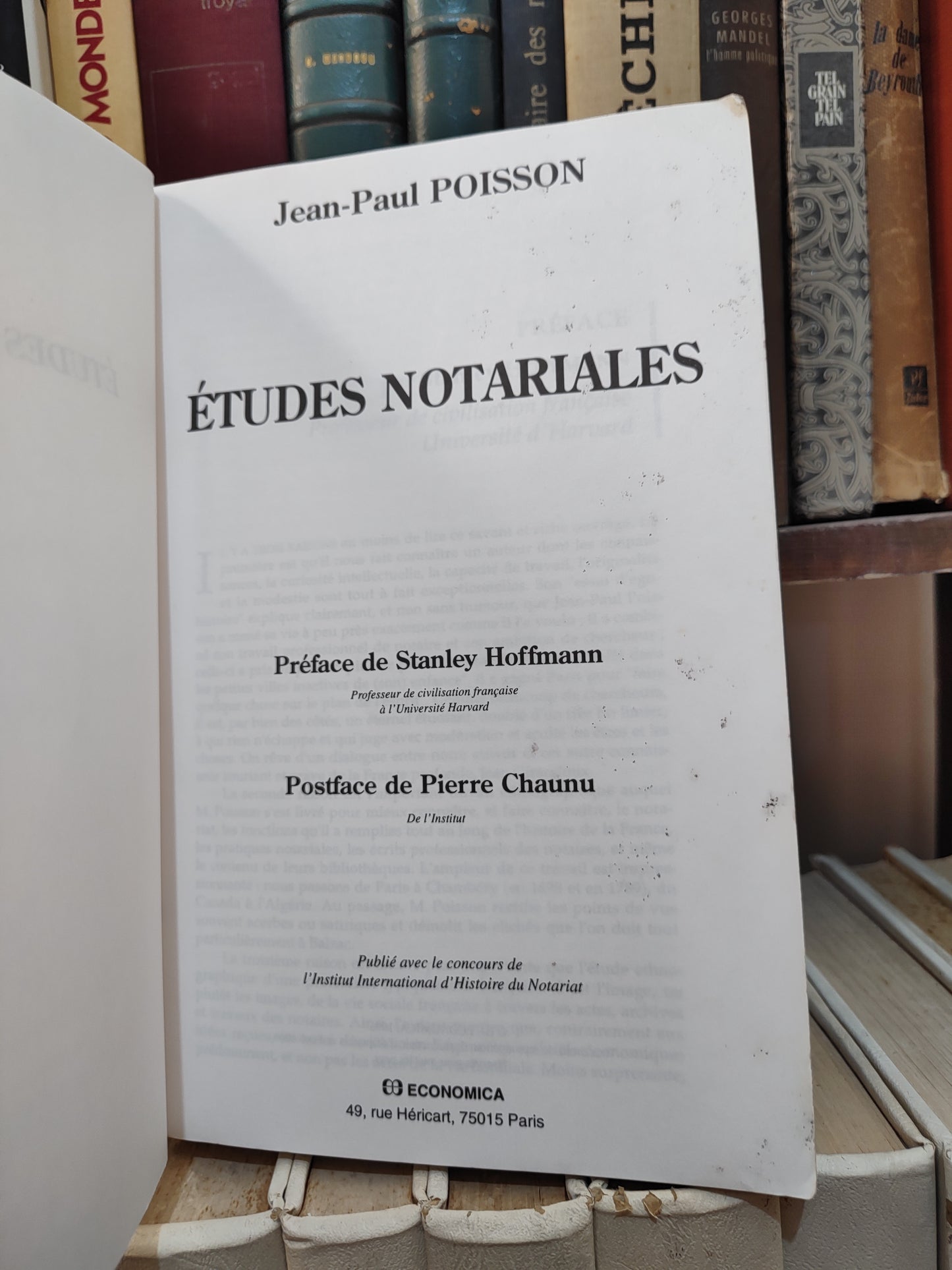 Poisson - Études  notariales