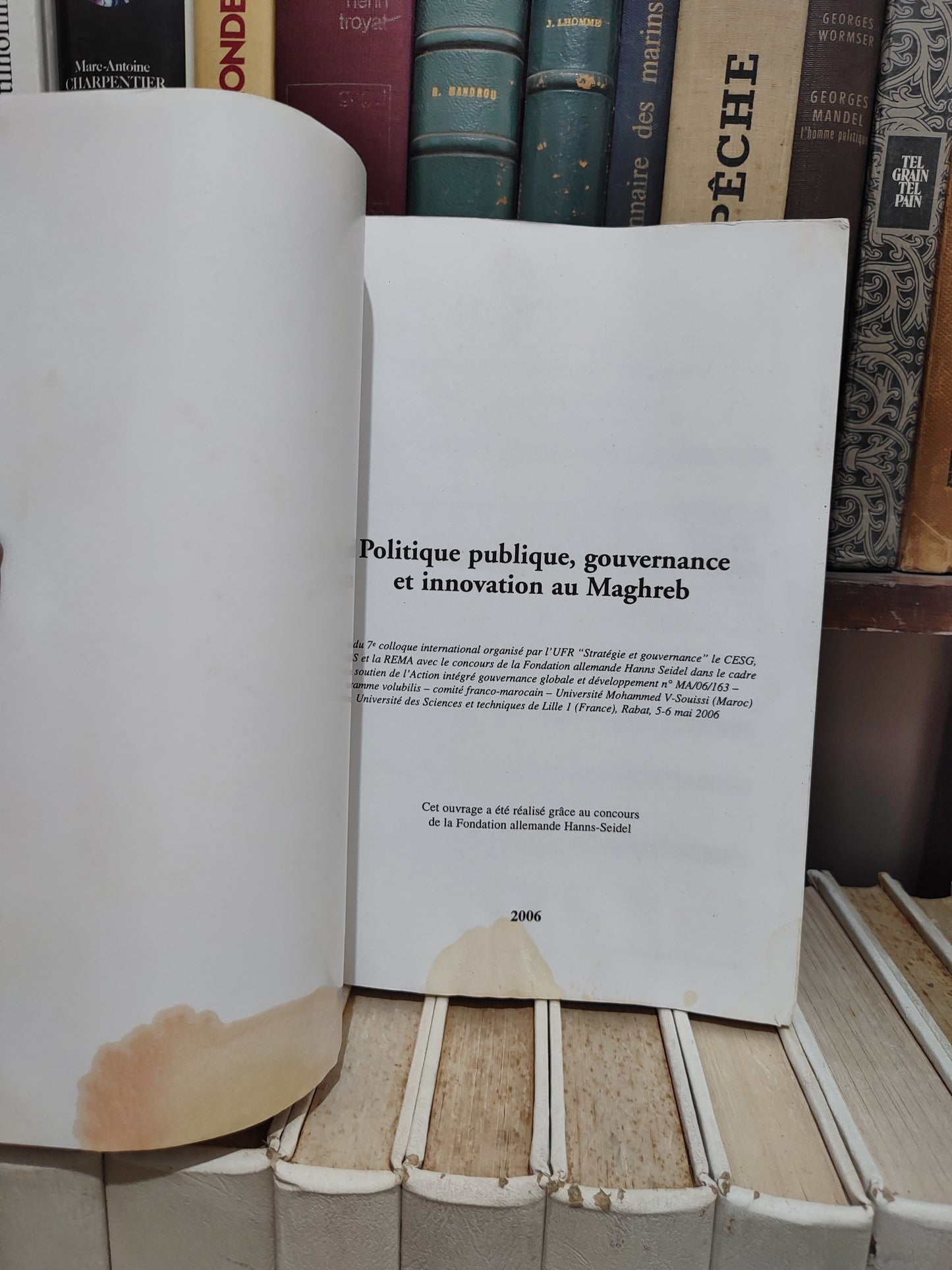 Politique publique, gouvernance et innovation au Maghreb