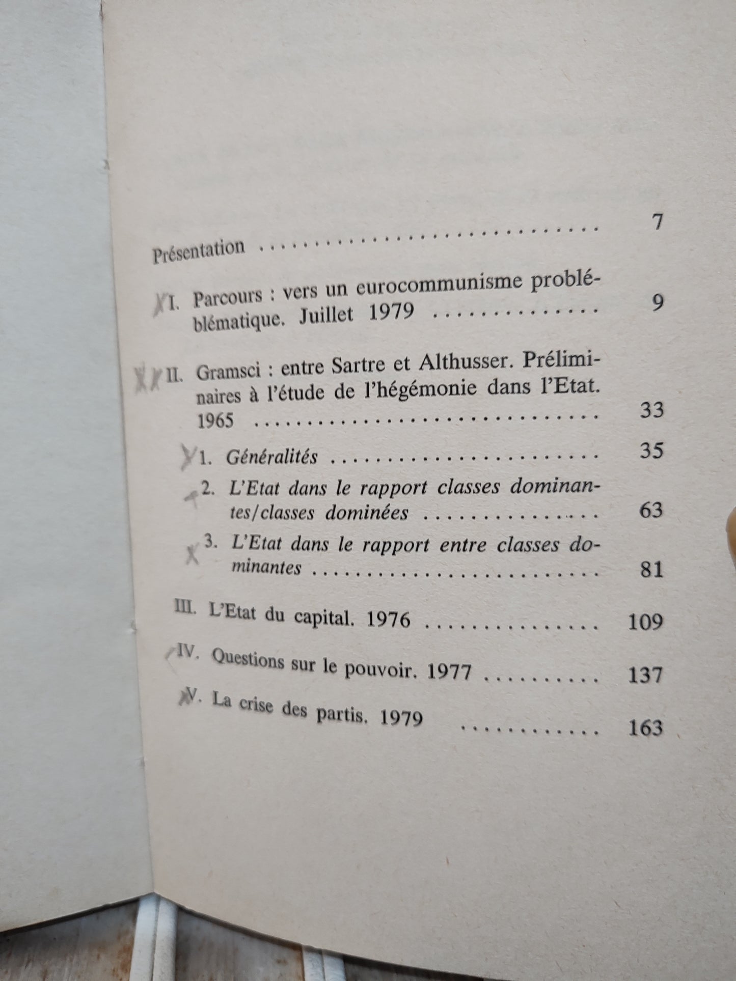 Poulantzas - repères : Hier et aujourd'hui Textes sur l'Etat