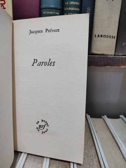 Prévert - Paroles