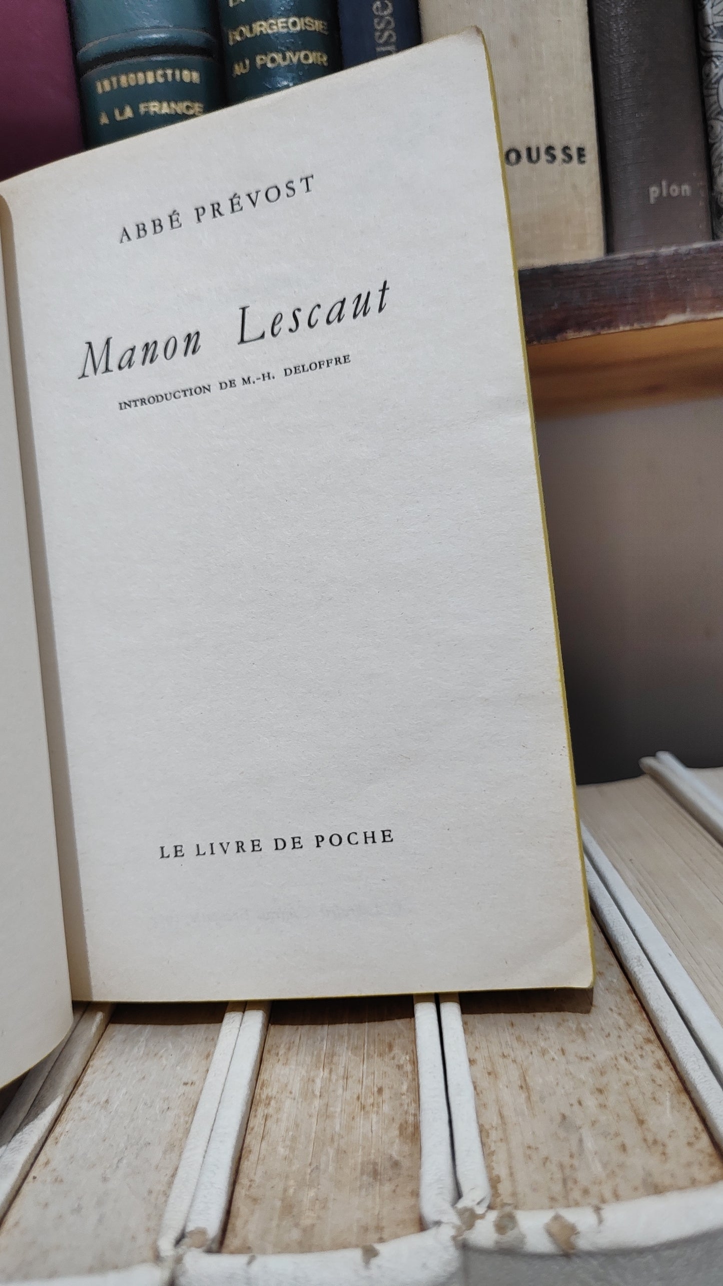 Prévost - Manon Lescaut