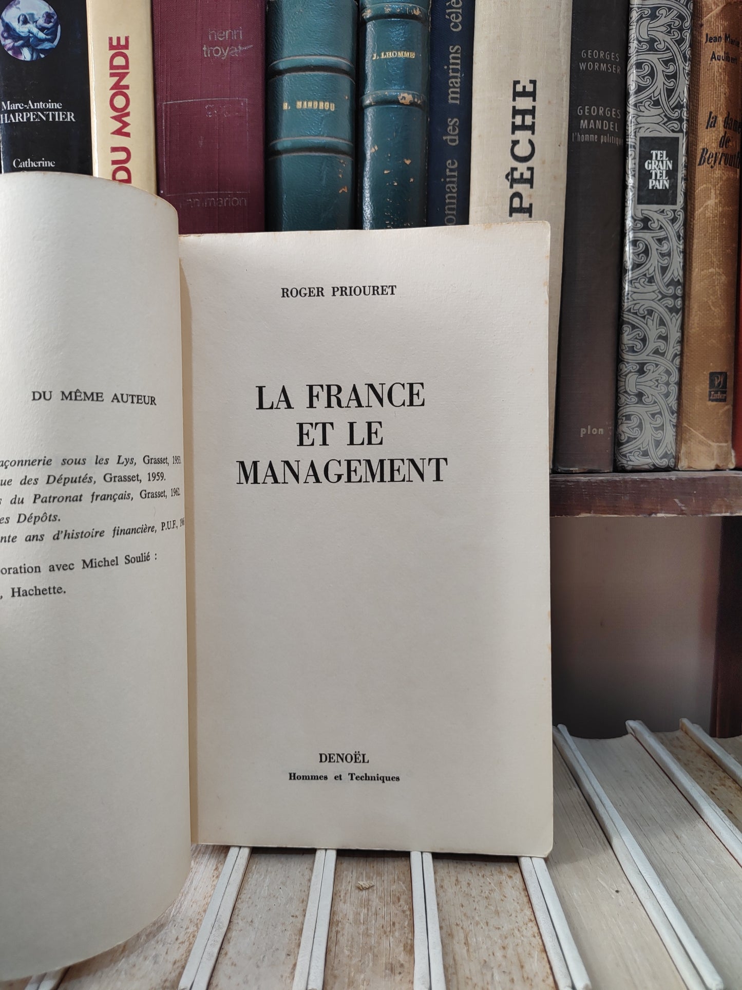 Priouret - La France et le management