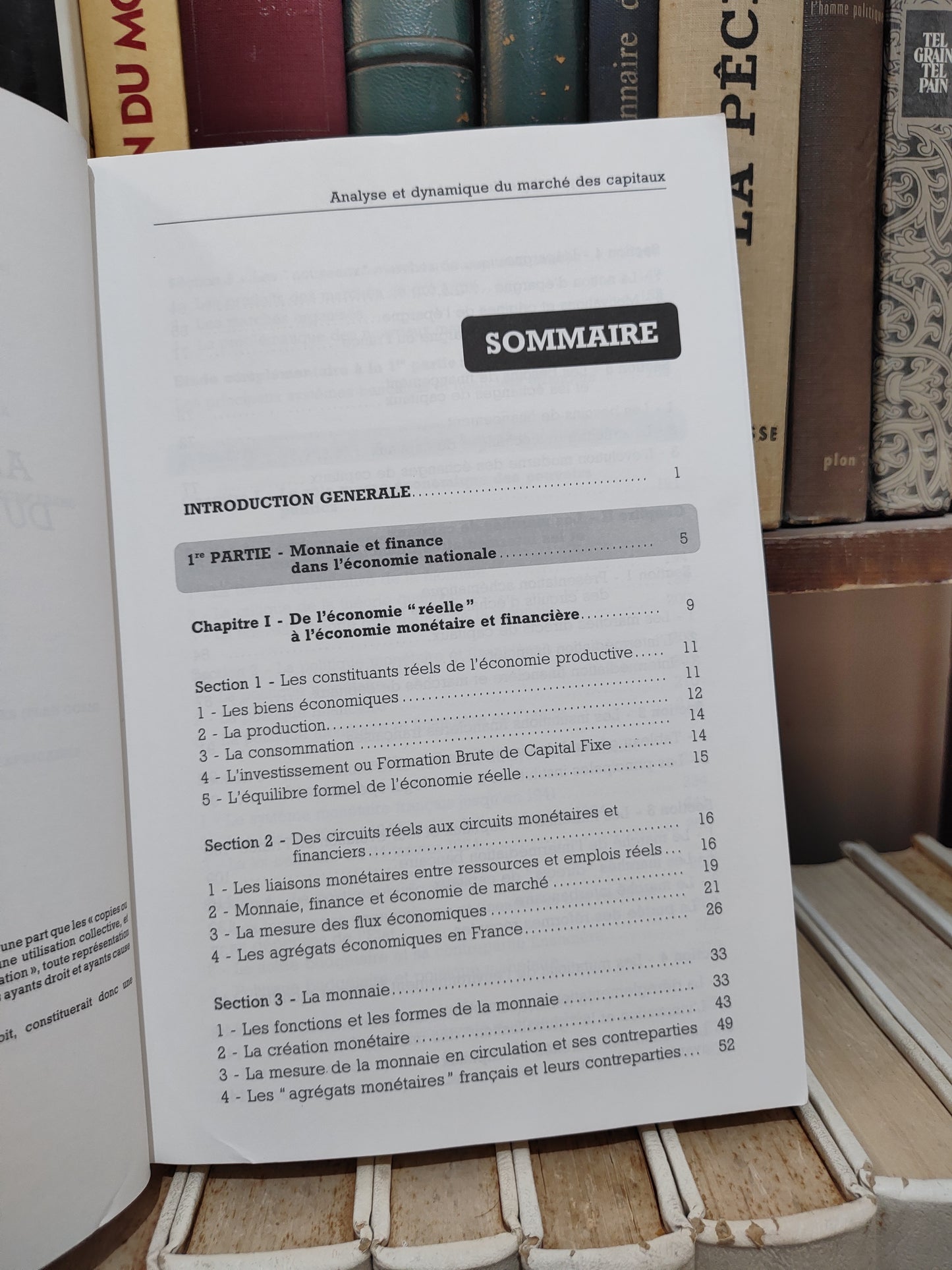 Prissert - Analyse et dynamique du marché des capitaux ; Économie bancaire