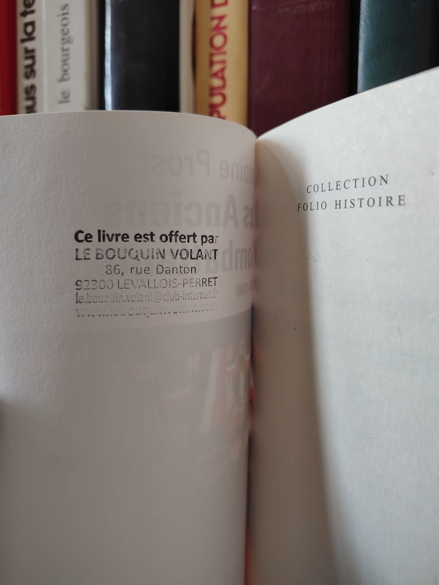 Prost - Les anciens combattants